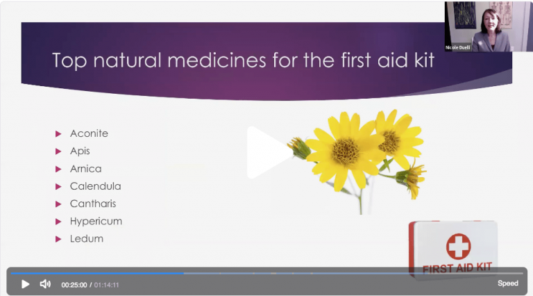 Webinar: Natural First Aid Remedies for the Home